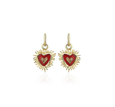 Sacred Heart Earrings- Mini